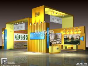 春天花园展览模型