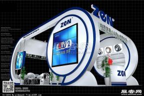 灿恩贸易展览模型图片