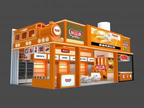 哈尔香展位模型