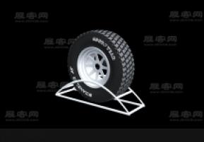 轮胎3D模型