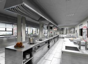 现代工装厨房