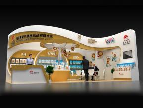 泉发纸品展览模型