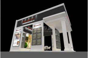 15年厦门石材展台模型