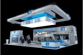 中盛光电展览模型图片