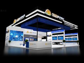 和同信息展览模型