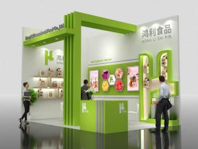 鸿利食品展览模型