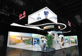 江西文博会展台模型