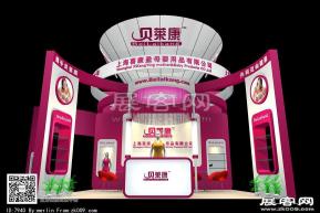 贝莱康母婴用品展览模型图片