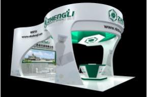 宁波正力展览模型