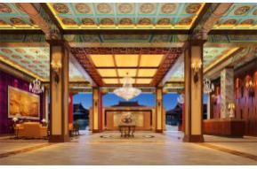 中式大堂效果图模型