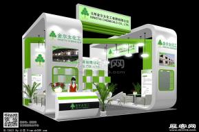 金泰尔展台3D模型效果图