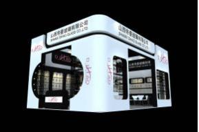帝豪玻璃展览模型图片