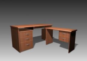 3D办公桌