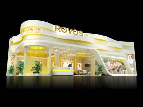 荣耀展览展示展台模型