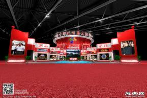 中博会旅游馆展览模型图片