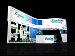 美国ST展台模型