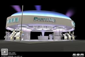 pover力晶集团展览模型