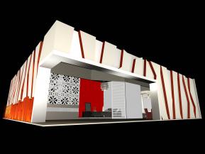 home textiles展台模型