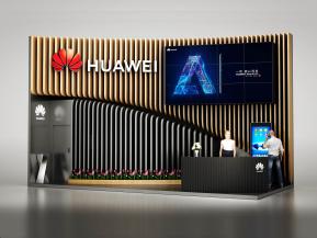 华为展览模型