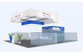 合佳展览模型效果图