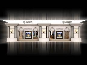 天城国际展览模型