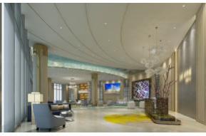 现代售楼处3D模型效果图