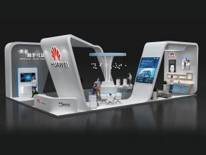 华为展览模型