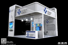 广东邦民展台3D模型效果图