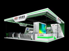 丰铁塑机展览模型