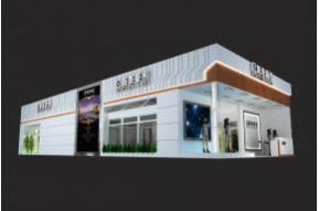 新帝豪展台设计模型