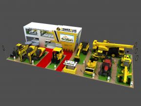 POWERPLUS展台模型