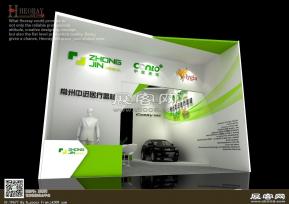 中进医疗展览模型图片