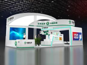 龙蟠科技展览模型