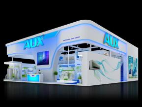 AUX奥克斯空调展台模型