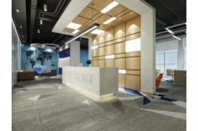 现代办公室3D模型图片