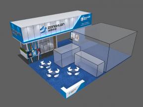 纵环机械展览模型