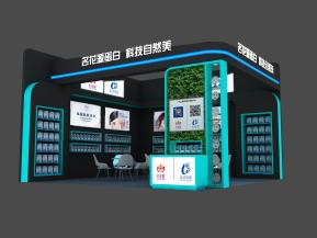 名花源美博会展览模型