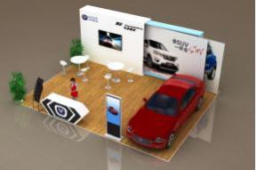 长安汽车展台模型