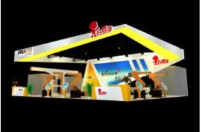 好帮手机械展位模型图片