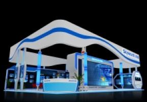 创维展览模型图片