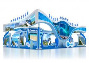 北部湾展览模型