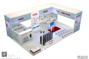 H3C展览模型图片