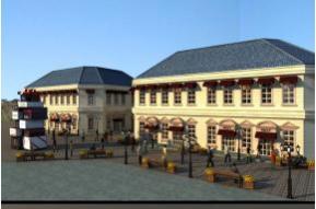 建筑美陈3D模型图片