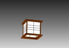 吸顶灯3D模型