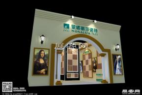 蒙娜丽莎瓷砖展台模型