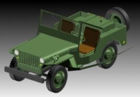 吉普3D模型