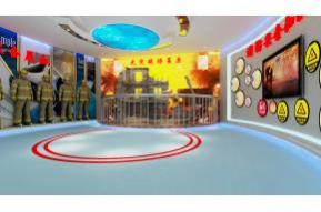 消防体验馆展厅3d模型