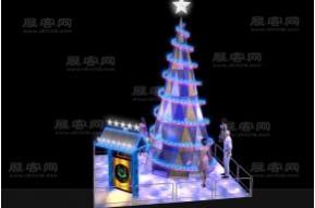 商业活动 圣诞树