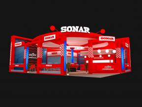 SONAR展台模型