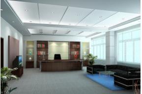 办公室设计3D模型